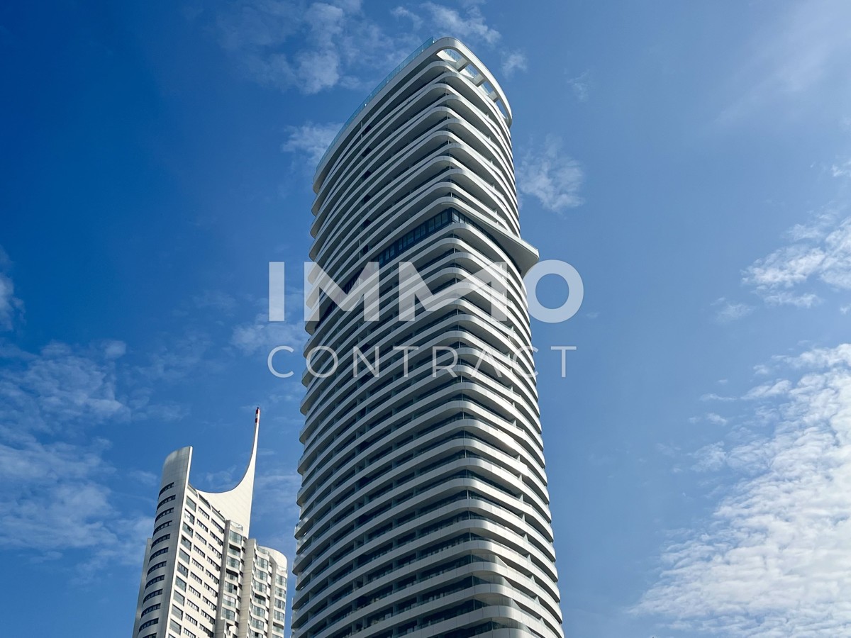 Atemberaubendes Apartment mit grozgigem Balkon, ganz Wien im Blick (Gym, Pool, Sauna, Doorman uvm) /  / 1220 Wien / Bild 8