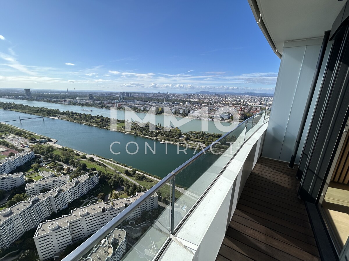 Mbliertes Apartment im 42. Stock mit Weitblick auf die Donau! Pool, Spa und Fitness inklusive! /  / 1220 Wien / Bild 6