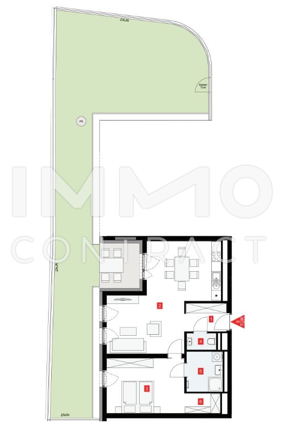 Willkommen Zuhause: 2-Zimmer-Erstbezug mit hochwertigen Oberflchen /  / 1140 Wien / Bild 6