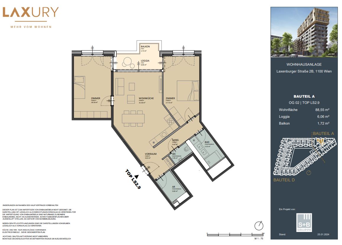 Directly at the main train station: Commission-free + Completion in October /  / 1100 Wien / Bild 2