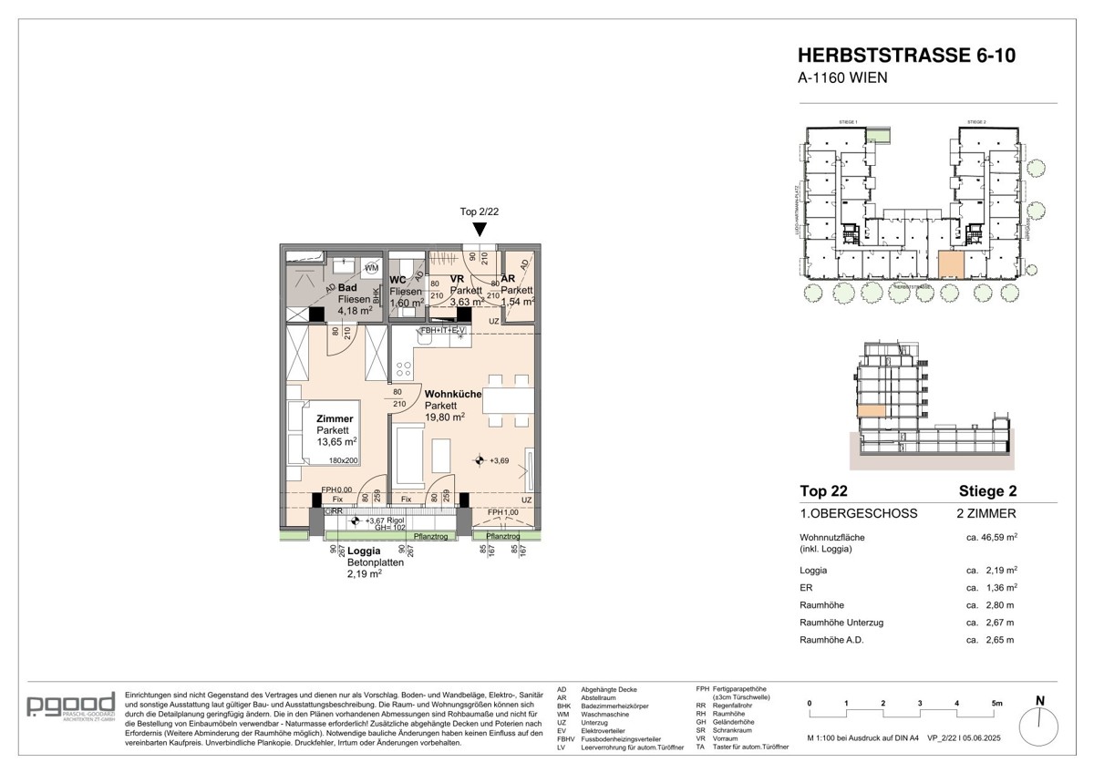 U6 Burggasse: NEU - Lage trifft Lebensqualitt - charmante 2 Zimmer Wohnung /  / 1160 Wien / Bild 1