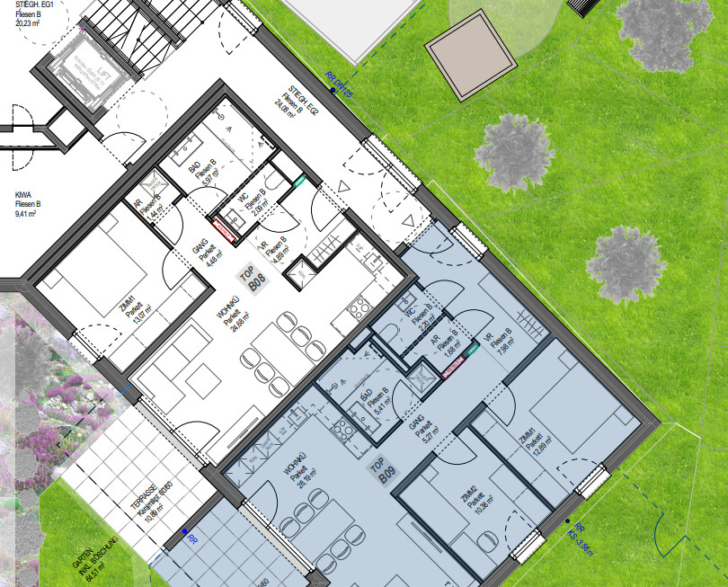 Sonnige 2Zi Gartenwohnung in den STADTTERRASSEN PEUERBACH - provisionsfrei!  ** JETZT FRHKUFER-RABATT!** /  / 4722 Peuerbach / Bild 0