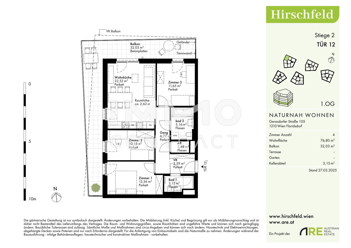 4-Zimmer Familienhit mit groem Balkon /  / 1210 Wien / Bild 6