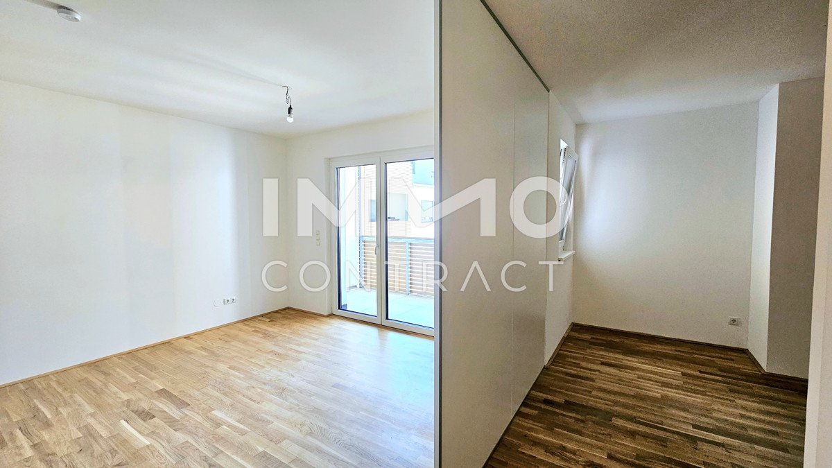 Attraktive Anlagewohnung in neuem Wohnensemble: Moderne, großzügige 1-Zimmer-Wohnung mit Tiefgarage / / 2700 Wiener Neustadt / Bild 5