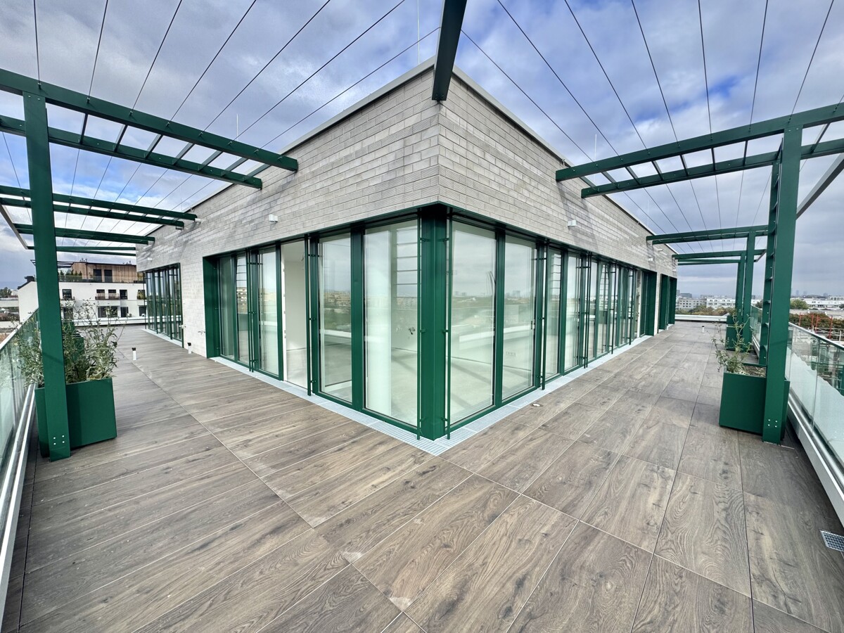 Exklusives Penthouse mit 90m2 Panoramaterrasse: Provisionsfrei - Wohnung + Bro mit luxuriser Ausstattung /  / 1100 Wien, Favoriten / Bild 3
