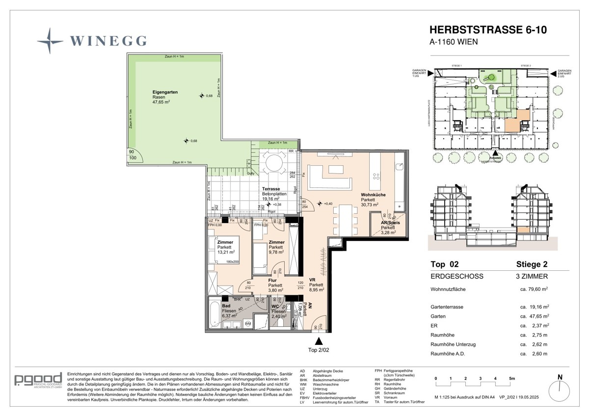 NEU! Neubau mit Garten - 3 Zimmer Wohnung fr Anspruchsvolle /  / 1160 Wien / Bild 1