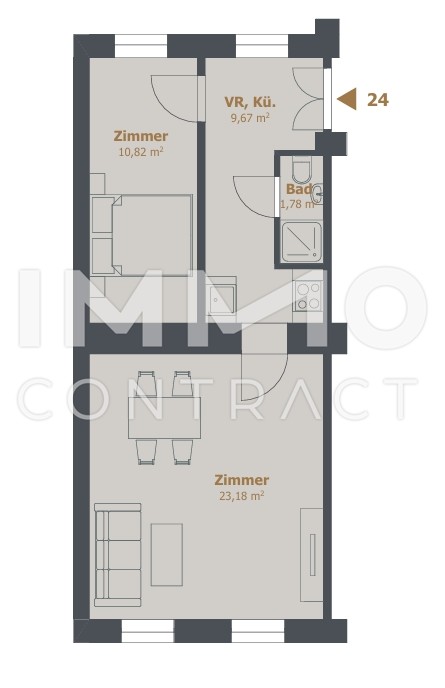 Anleger aufgepasst - vermietete Wohnung /  / 1160 Wien / Bild 1