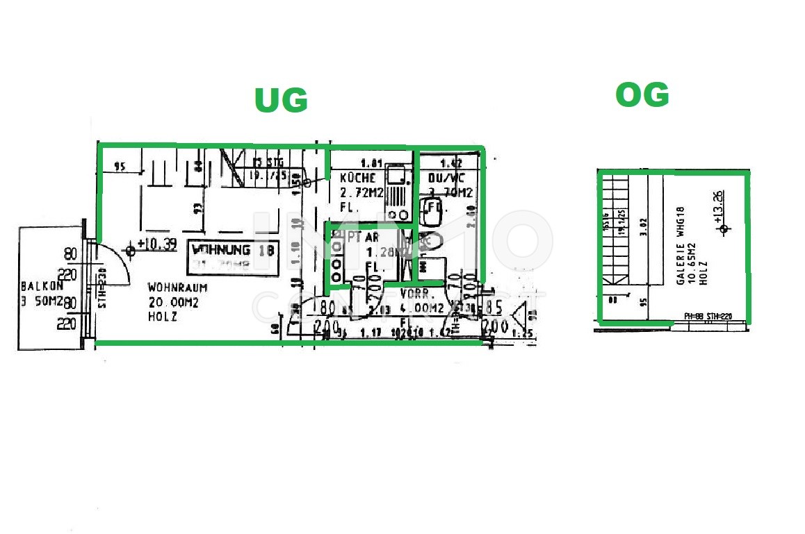 Freundliche 2 Zimmer-MAISONETTE-Wohnung mit Balkon in Innenhoflage - Fischergasse 23 - Top 18 /  / 8010 Graz / Bild 0