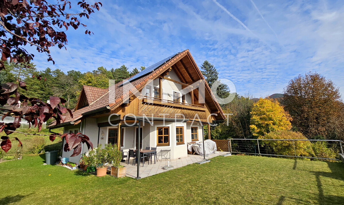 Behagliches Zuhause mit Weit- und Ausblick ? Wohnen und Arbeiten in natürlichem Ambiente / / 2763 Pernitz / Bild 1