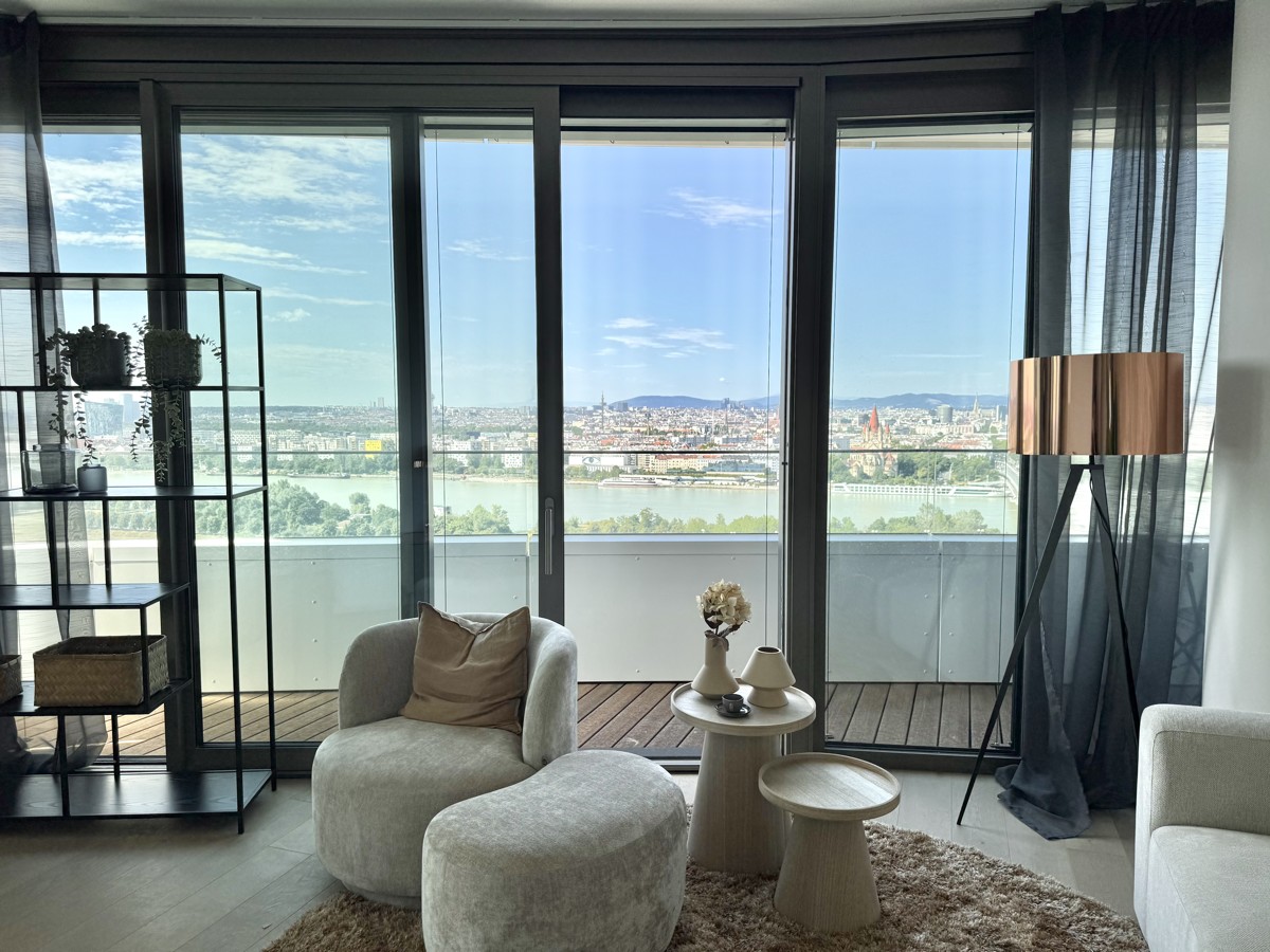 All in Miete - Doorman, Gym, Pool UND den schnsten Ausblick auf Stephansdom, Prater & Neue Donau /  / 1220 Wien / Bild 7