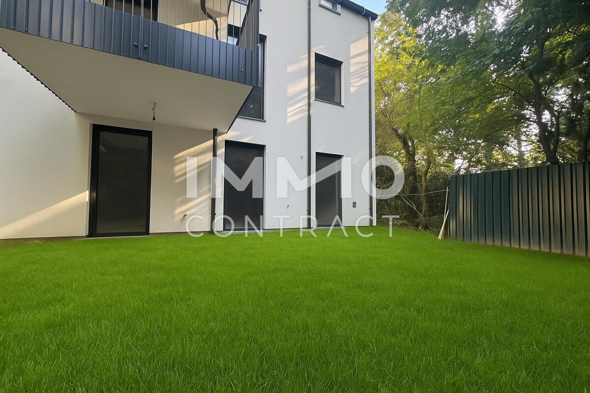 provisionsfreie & elegante 3-Zimmer-Wohnung mit sonniger Terrasse & privatem Garten