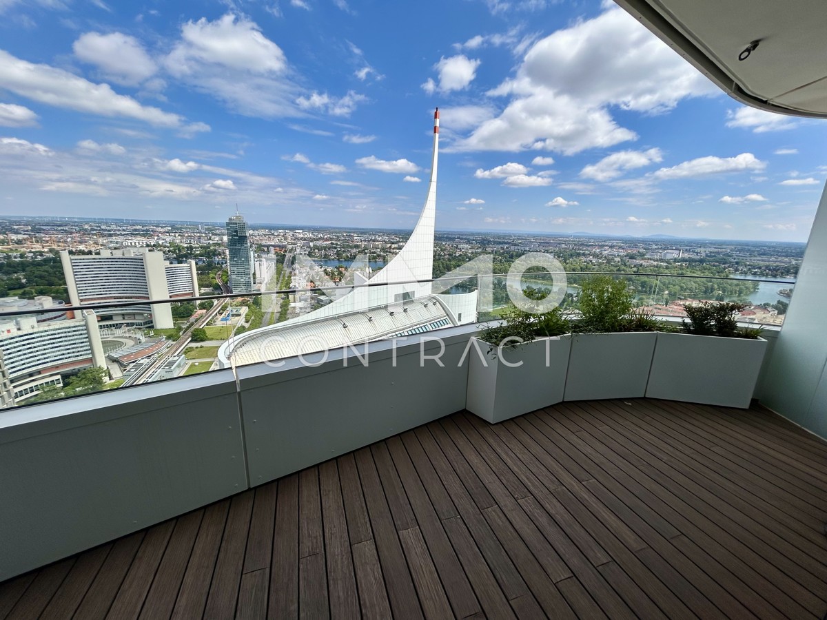 ERSTBEZUG: Modernes Apartment mit atemberaubenden Blick auf Alte Donau! Pool, Spa, Fitness vorhanden /  / 1220 Wien / Bild 0
