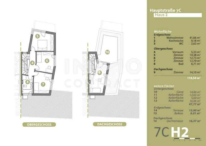 Naturnah & stadtnah ? familienfreundliche Neubau-Doppelhaush�lfte in ruhiger Lage /  / 3421&nbsp;H�flein an der Donau / Bild 6