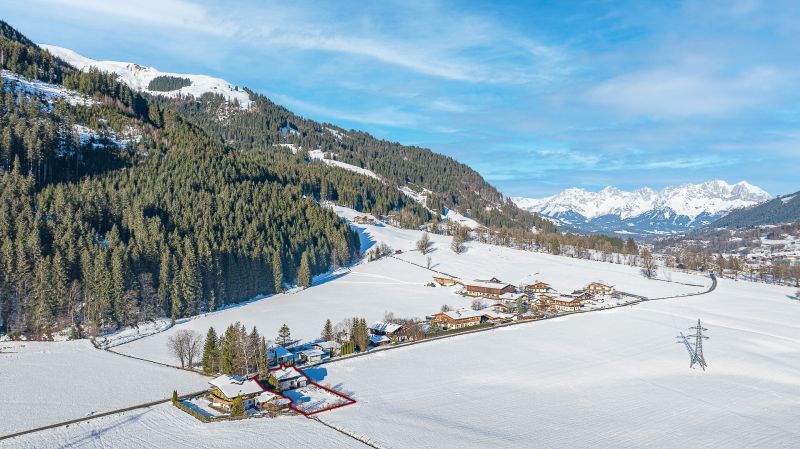 Baugrund in Toplage mit Baugenehmigung für eine Luxusvilla / / 6371 Aurach bei Kitzbühel / Bild 3