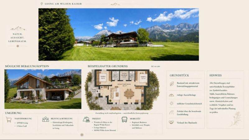 Baugrundst�ck in traumhafter Toplage mit Kaiserblick /  / 6353&nbsp;Going am Wilden Kaiser / Bild 6