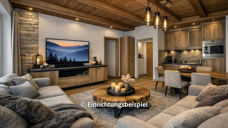 Dachgeschosswohnung an der Skipiste mit Kaiserblick / / 6370 Kitzbühel / Bild 4