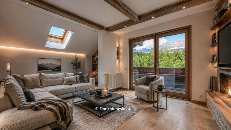 Dachgeschosswohnung in Ruhelage mit Kaiserblick / / 6372 Oberndorf in Tirol / Bild 1