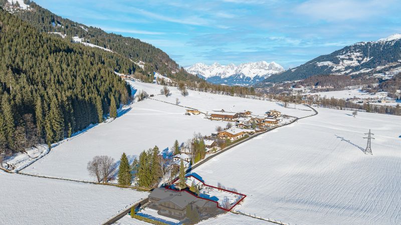 Baugrund in Toplage mit Baugenehmigung für eine Luxusvilla / / 6371 Aurach bei Kitzbühel / Bild 8