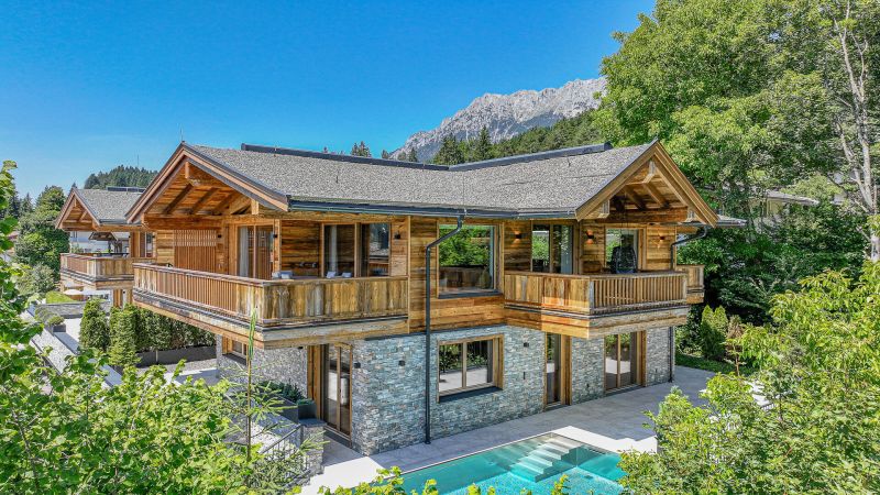Luxuschalet mit Pool in Toplage am Fu�e des Wilden Kaiser