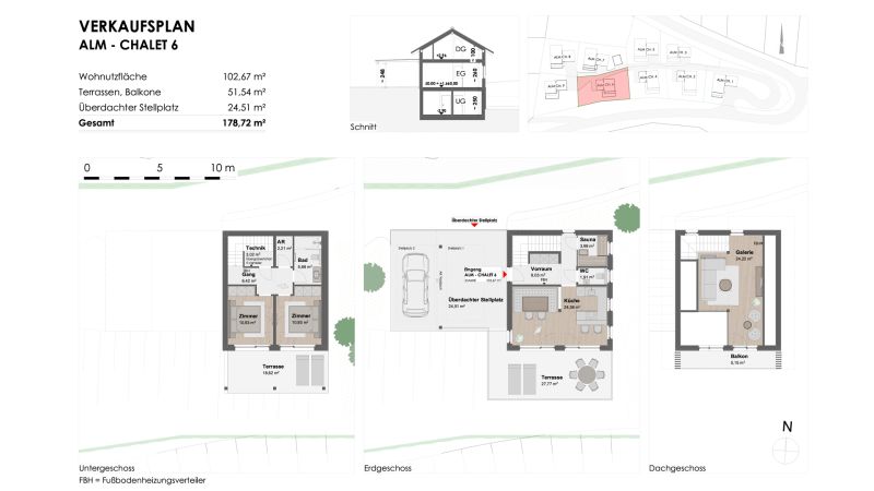 ALM-CHALET 6 - Freizeitwohnsitz in Toplage /  / 9564 Krnten / Bild 8