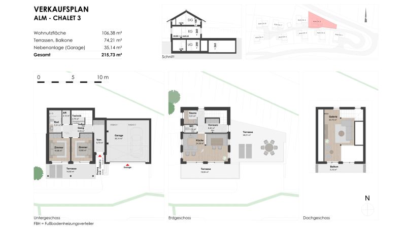 ALM-CHALET 3 - Freizeitwohnsitz in Toplage /  / 9564 Krnten / Bild 8