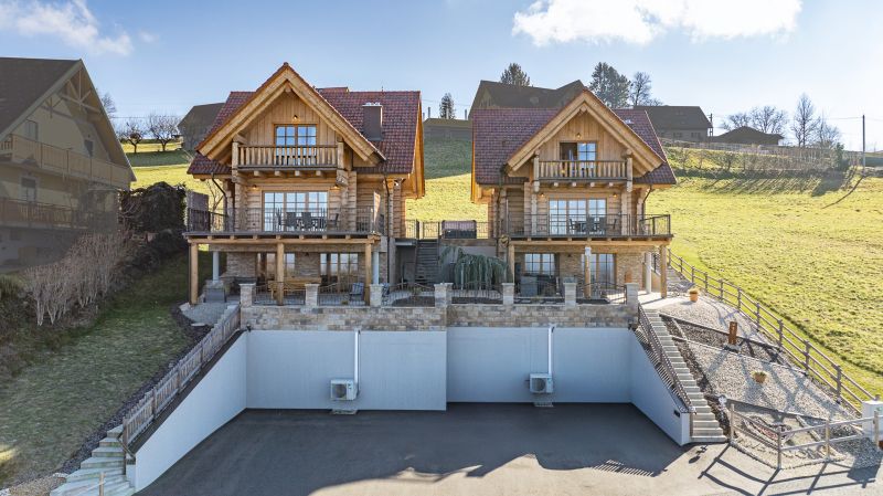 Blockhaus-Chalet A mit traumhaftem Ausblick in idyllischer Ruhelage /  / 8443 Gleinsttten / Bild 5