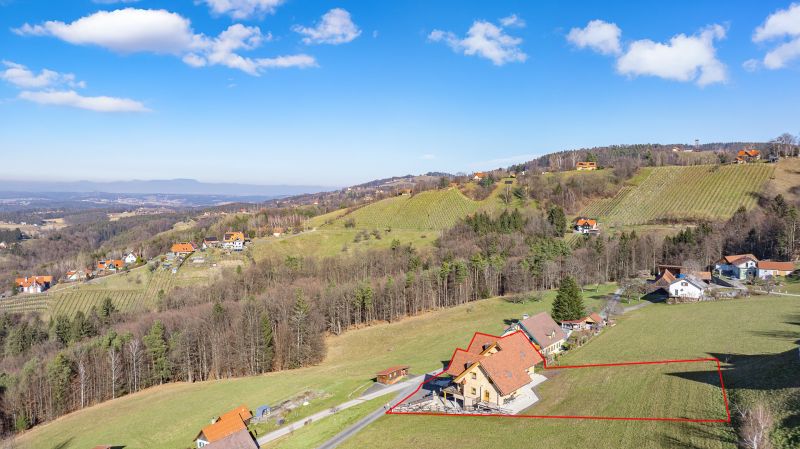 Blockhaus-Chalet A mit traumhaftem Ausblick in idyllischer Ruhelage /  / 8443 Gleinsttten / Bild 8