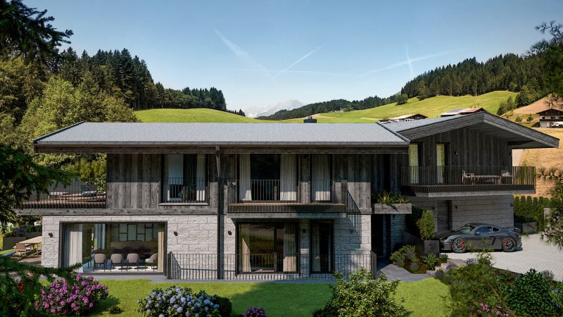 Grundst�ck mit Baugenehmigung f�r 2 Chalets - Freizeitwohnsitz /  / 6391&nbsp;Fieberbrunn / Bild 2