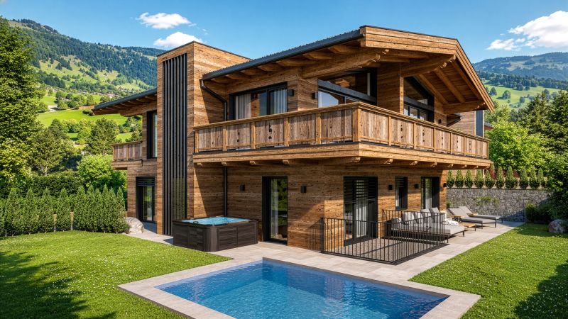 Neubau-Luxuschalet am Fu�e der Bichlalm /  / 6370&nbsp;Kitzb�hel / Bild 3