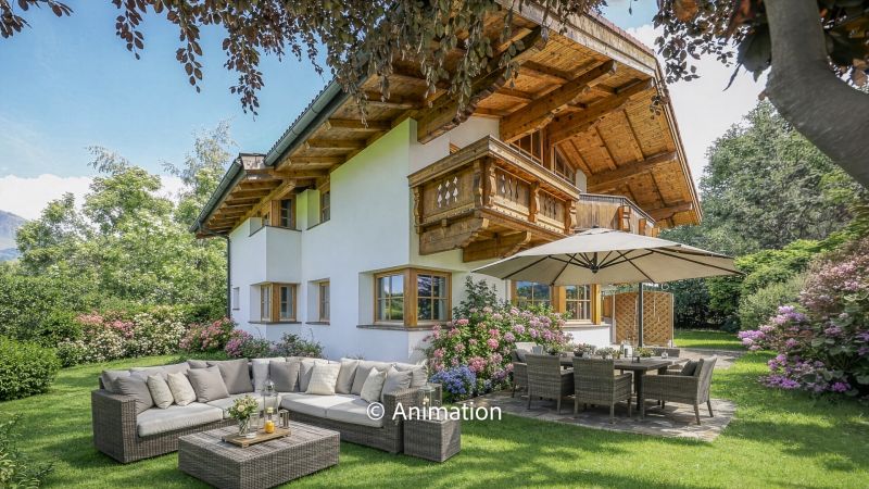 Gro�z�giges Landhaus mit Horn- und Kaiserblick