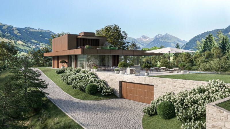 Grundst�ck mit baugenehmigter Luxusvilla in einzigartiger Aussichtslage /  / 6370&nbsp;Kitzb�hel / Bild 3