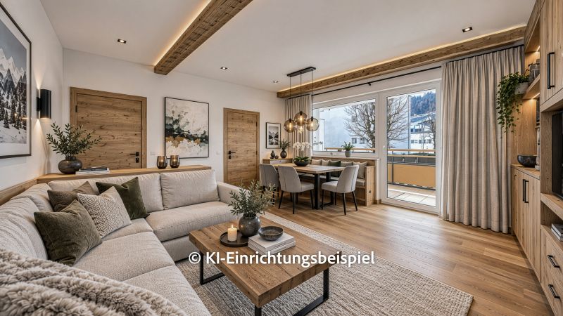 Renditeobjekt - 3-Zimmerwohnung in zentrumsnaher Ruhelage / / 6370 Kitzbühel / Bild 6