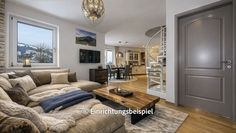 Dachgeschosswohnung mit Turmzimmer und Panorama-Ausblick /  / 6370&nbsp;Kitzb�hel / Bild 6