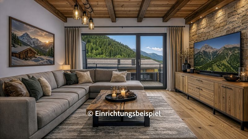 Dachgeschosswohnung an der Skipiste mit Kaiserblick / / 6370 Kitzbühel / Bild 2