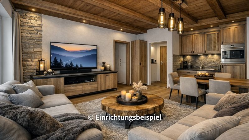 Dachgeschosswohnung an der Skipiste mit Kaiserblick /  / 6370&nbsp;Kitzb�hel / Bild 1