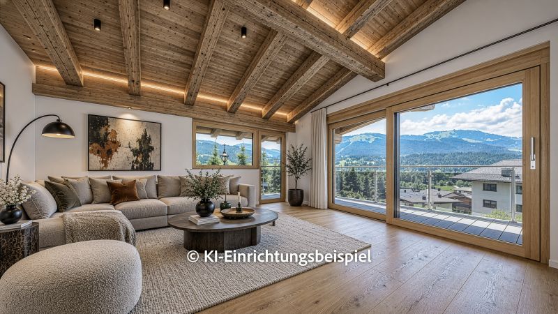 Gro�z�giger Neubau mit Panoramablick am Fu�e des Wilden Kaisers /  / 6352&nbsp;Ellmau / Bild 8