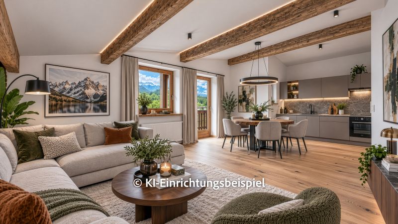 Dachgeschosswohnung mit schönem Bergblick / / 6370 Kitzbühel / Bild 4