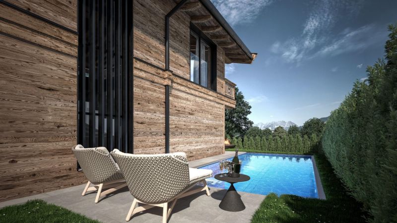 Neubau-Chalet mit Freizeitwohnsitz in sonniger Ruhelage /  / 6371&nbsp;Aurach bei Kitzb�hel / Bild 9