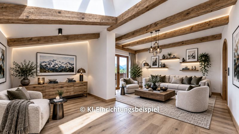 Dachgeschosswohnung in Ruhelage mit Kaiserblick / / 6372 Oberndorf in Tirol / Bild 4