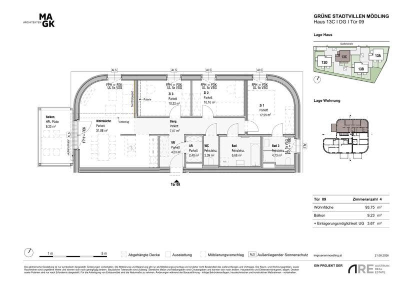 Vier R�ume. Unz�hlige M�glichkeiten. Provisionsfreie Vergabe! /  / 2340&nbsp;M�dling / Bild 7