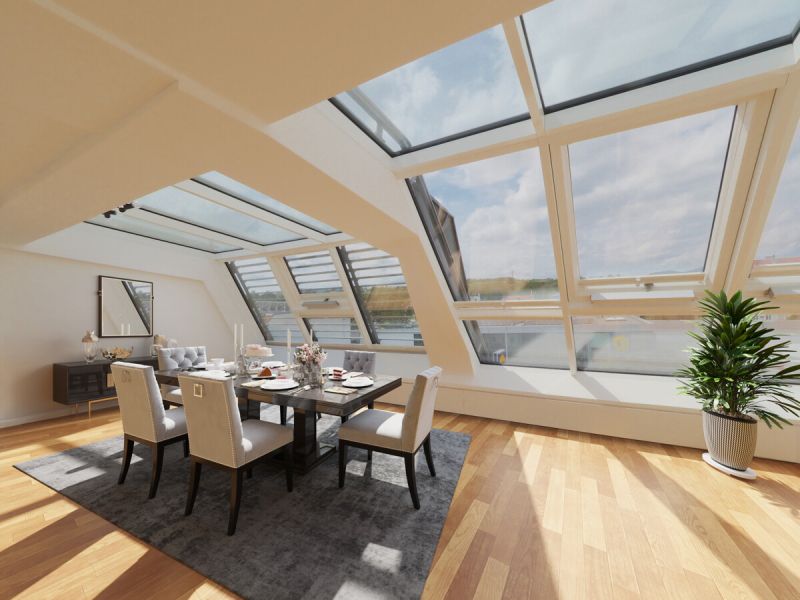 Dachmaisonette - Terrassenliebe!<br />
Dreizimmerwohnung in Brunn am Gebirge!