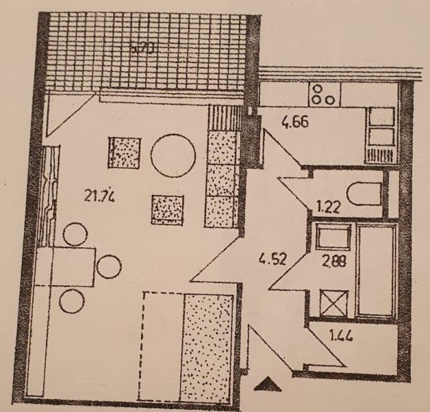Attraktive 1-Zimmer-Wohnung mit Loggia und guter Raumaufteilung in M�dlinger Bestlage! /  / 2340&nbsp;M�dling / Bild 5