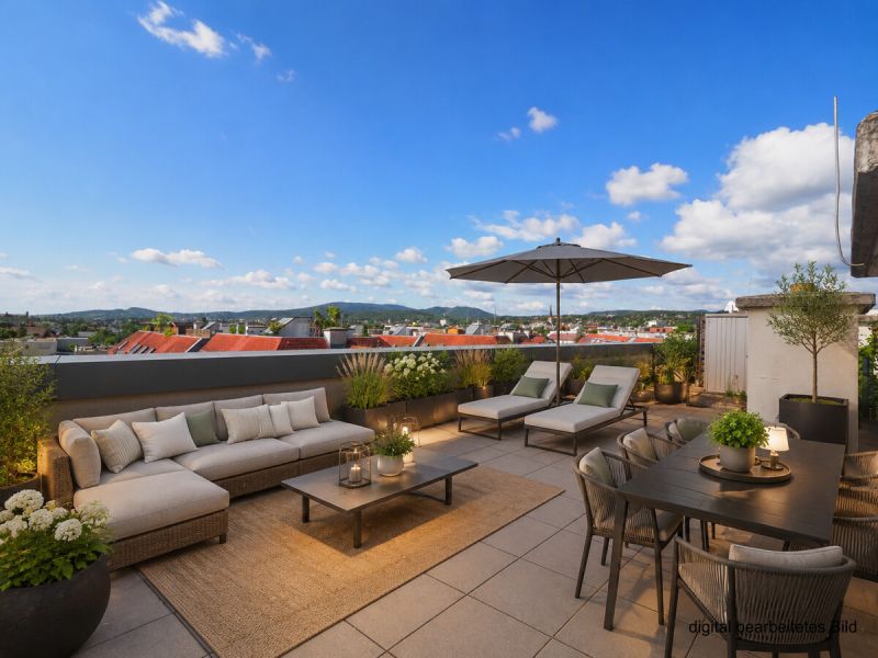 Brunn am Gebirge: klimatisierte 3-Zi. Wohnung mit Balkon u. Dachterrasse, Parkplatz inklusive! / / 2345 Brunn am Gebirge / Bild 8