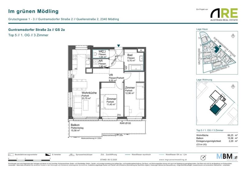 Ankommen, aufatmen, zuhause sein 
Moderner Wohnraum f�r neue Lebensmomente!
provisionsfreie Vergabe /  / 2340&nbsp;M�dling / Bild 5