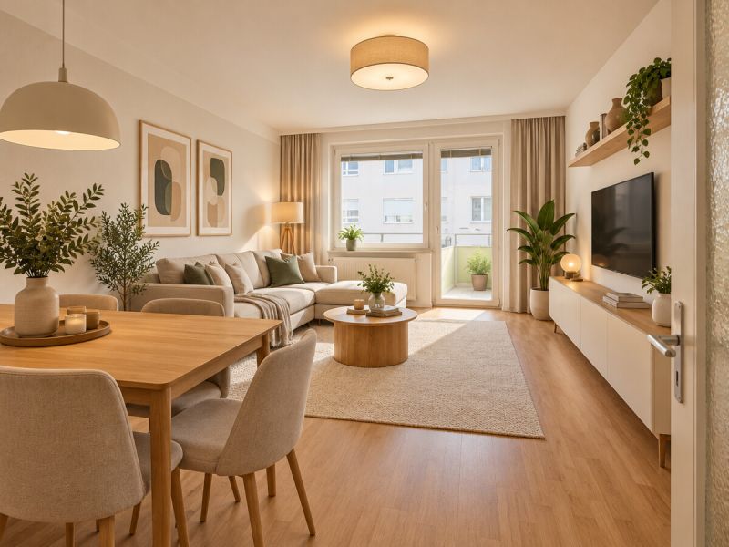 Platz zum Wohlfühlen: Gepflegte 75 m² 3-Zimmer-Balkonwohnung in Pottenstein bei Baden! / / 2563 Pottenstein / Bild 4