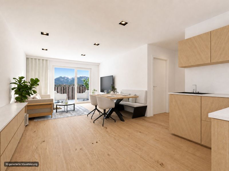 Provisionsfrei! Gro�z�gige 4-Zimmer-Neubauwohnung im Dachgeschoss mit Sonnenterrasse und Inntalblick /  / 6173&nbsp;Oberperfuss / Bild 3