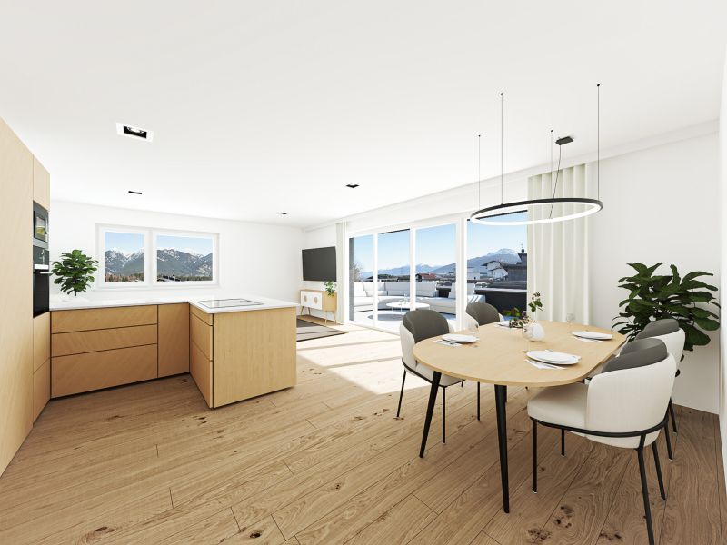 Neubau Dachgeschossjuwel mit Panoramablick, 4 Zimmern und gro�z�giger Terrasse in Oberperfuss! /  / 6173&nbsp;Oberperfuss / Bild 6