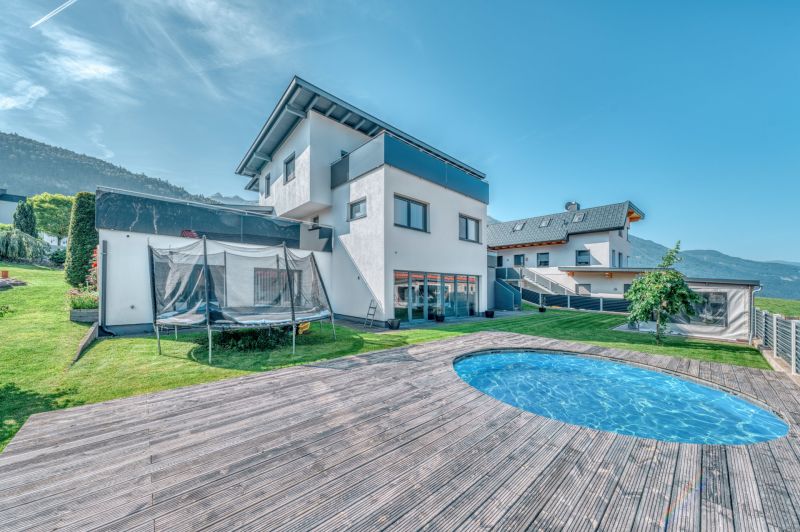 Raritt!! Exklusives Zweifamilienhaus in Bestlage von Mieming mit Panoramablick, Garten & Pool