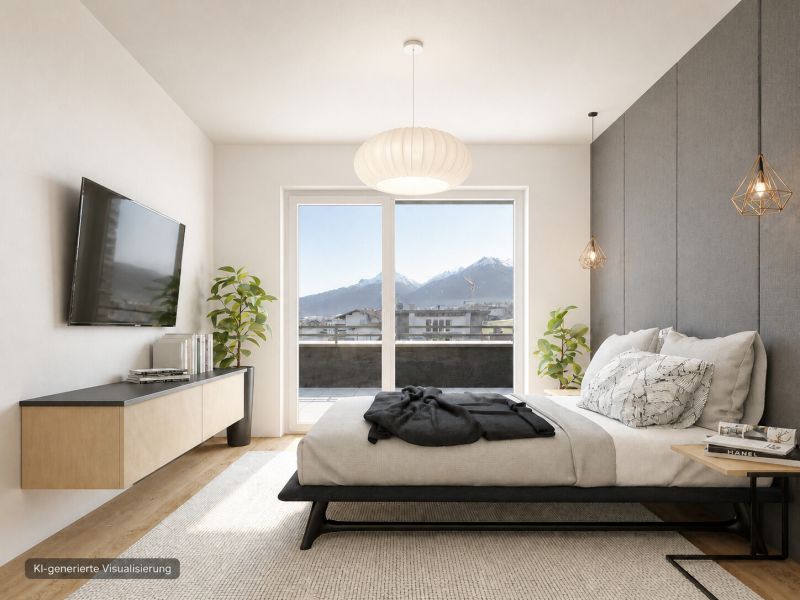 Provisionsfrei! Gro�z�gige 4-Zimmer-Neubauwohnung im Dachgeschoss mit Sonnenterrasse und Inntalblick /  / 6173&nbsp;Oberperfuss / Bild 5