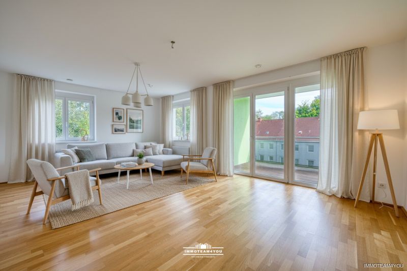 Ruhige und sonnige 3-Zimmer - Wohnung. Zentrumsnah. Niedrigstenergie-Komfort.
